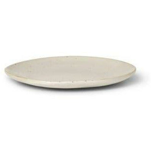 [product_category]-Ferm Living Flow Plate øx H 15x1.5, Off White Speckle-Ferm Living-5704723275992-1104264633-FER-1