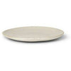 Ferm Living Flow Plate øx H 15x1.5, Off White Speckle
