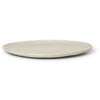 Ferm Living Flow Plate øx H 22x1.5, Off White Speckle