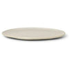 Ferm Living Flow Plate øx H 27x1.5, Off White Speckle