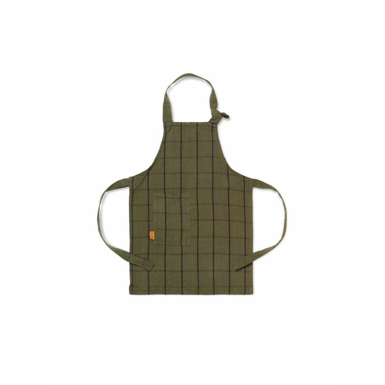 [product_category]-Ferm Living Hale Apron Kids, Dark Green-Ferm Living-5704723261834-1104263217-FER-1