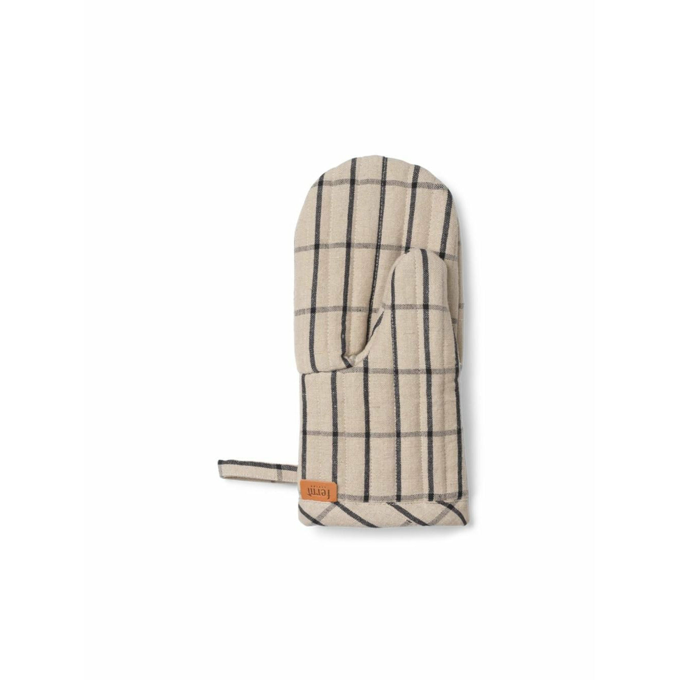 [product_category]-Ferm Living Hale Oven Gloves, Sand/Black-Ferm Living-5704723261933-1104263227-FER-1
