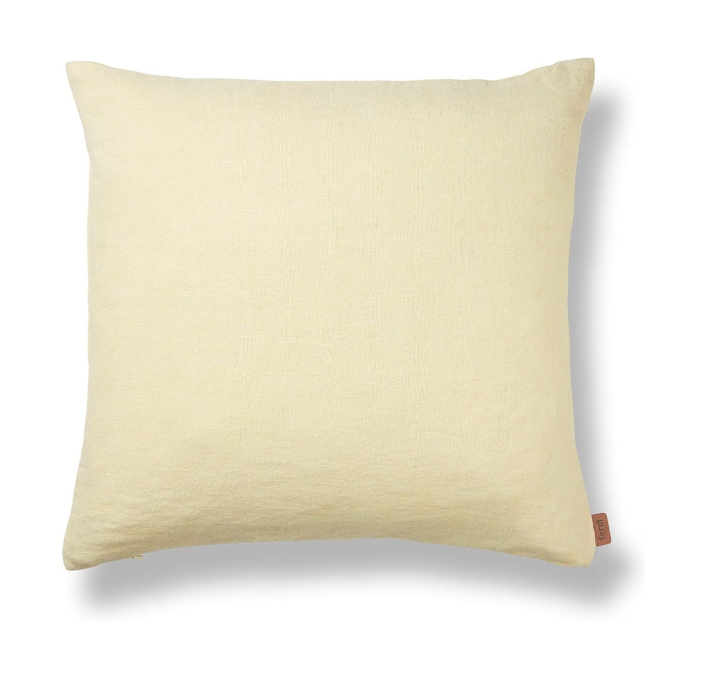 [product_category]-Ferm Living Heavy Linen Cushion, Lemon-Ferm Living-5704723304678-1104267501-FER-1
