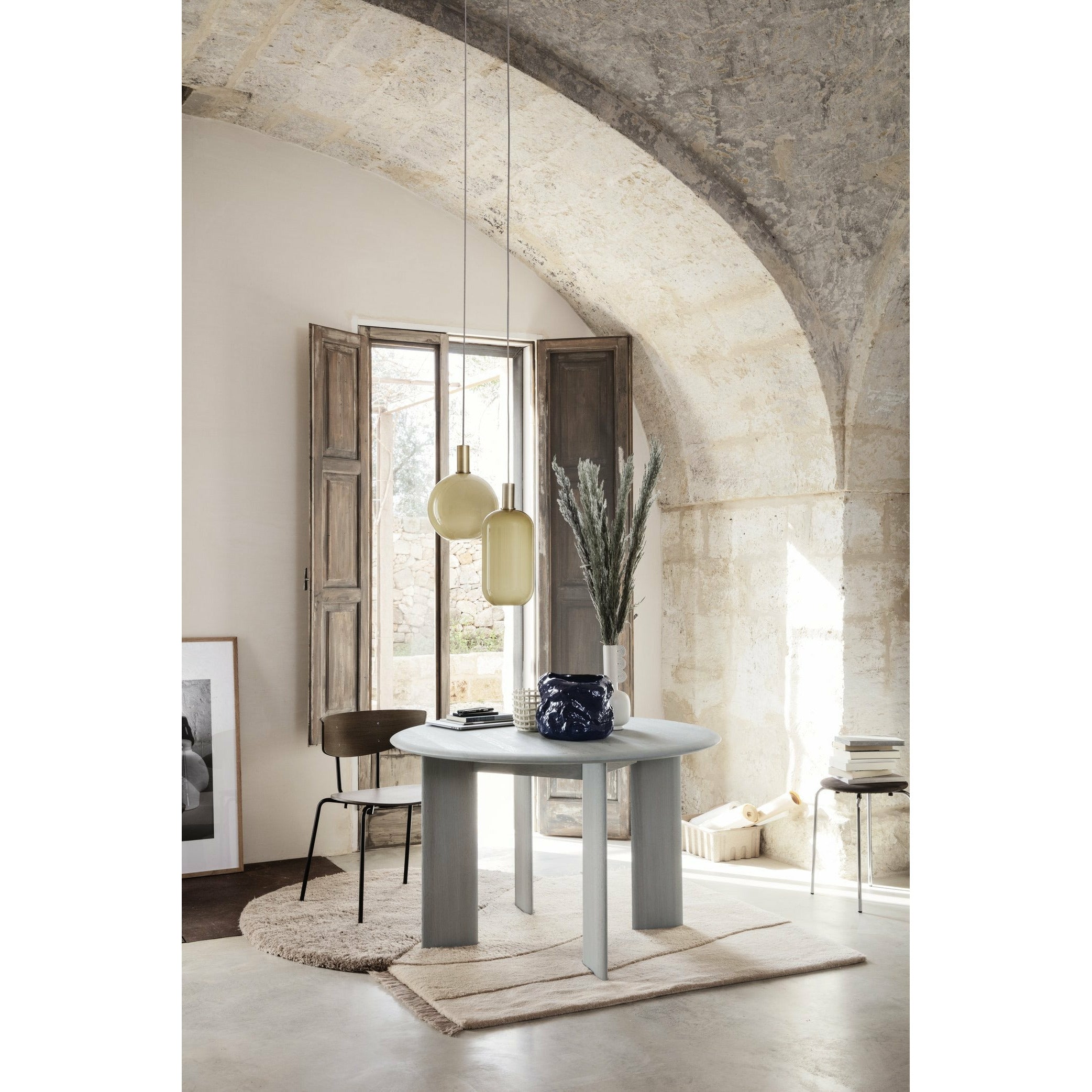 [product_category]-Ferm Living Herman Chair, Chrome/Dark Stained Oak-Ferm Living-5704723105701-100570114-FER-2