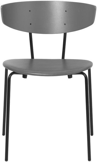 [product_category]-Ferm Living Herman Chair Leather, Warm Grey/Grey-Ferm Living-5704723030959-100072663-FER-1