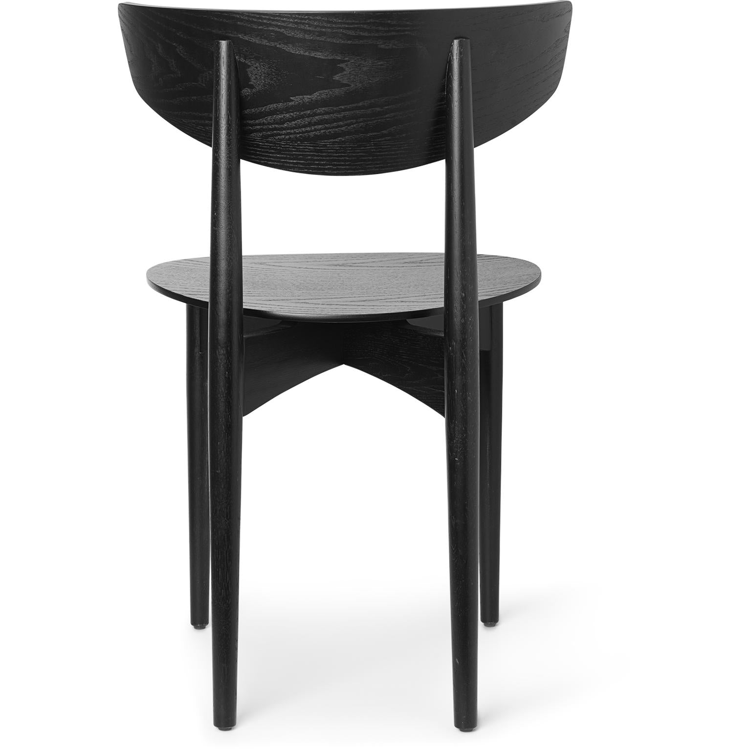 [product_category]-Ferm Living Herman Dining Chair Oak, Black-Ferm Living-5704723267812-1104263815-FER-2