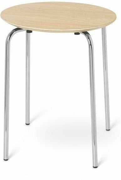 [product_category]-Ferm Living Herman Stool, Chrome/Natural Oak-Ferm Living-5704723105787-100571210-FER-1