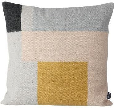[product_category]-Ferm Living Kelim Cushion, Squares-Ferm Living-5704723772194-7219-FER-1