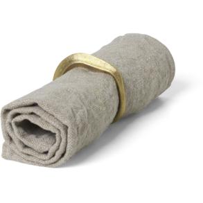 Ferm Living Linned serviet beige, 2 stk.