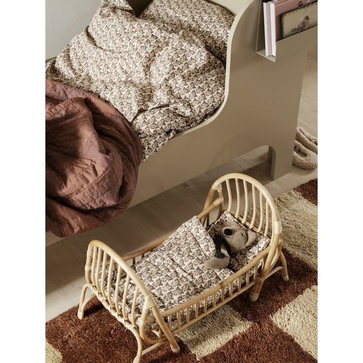 [product_category]-Ferm Living Mara Handknotted Carpet 80x120 Cm, Dark Brick/Off White-Ferm Living-5704723278580-1104264892-FER-2