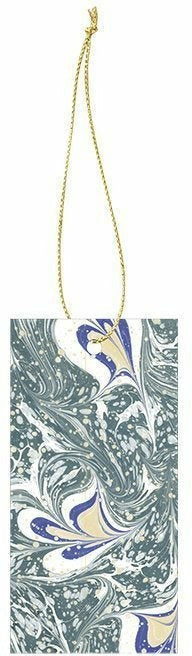 Ferm Living Marbling Gift Tag, Grey