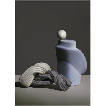 Ferm Living Nexus Poster 1, Dusty Blue