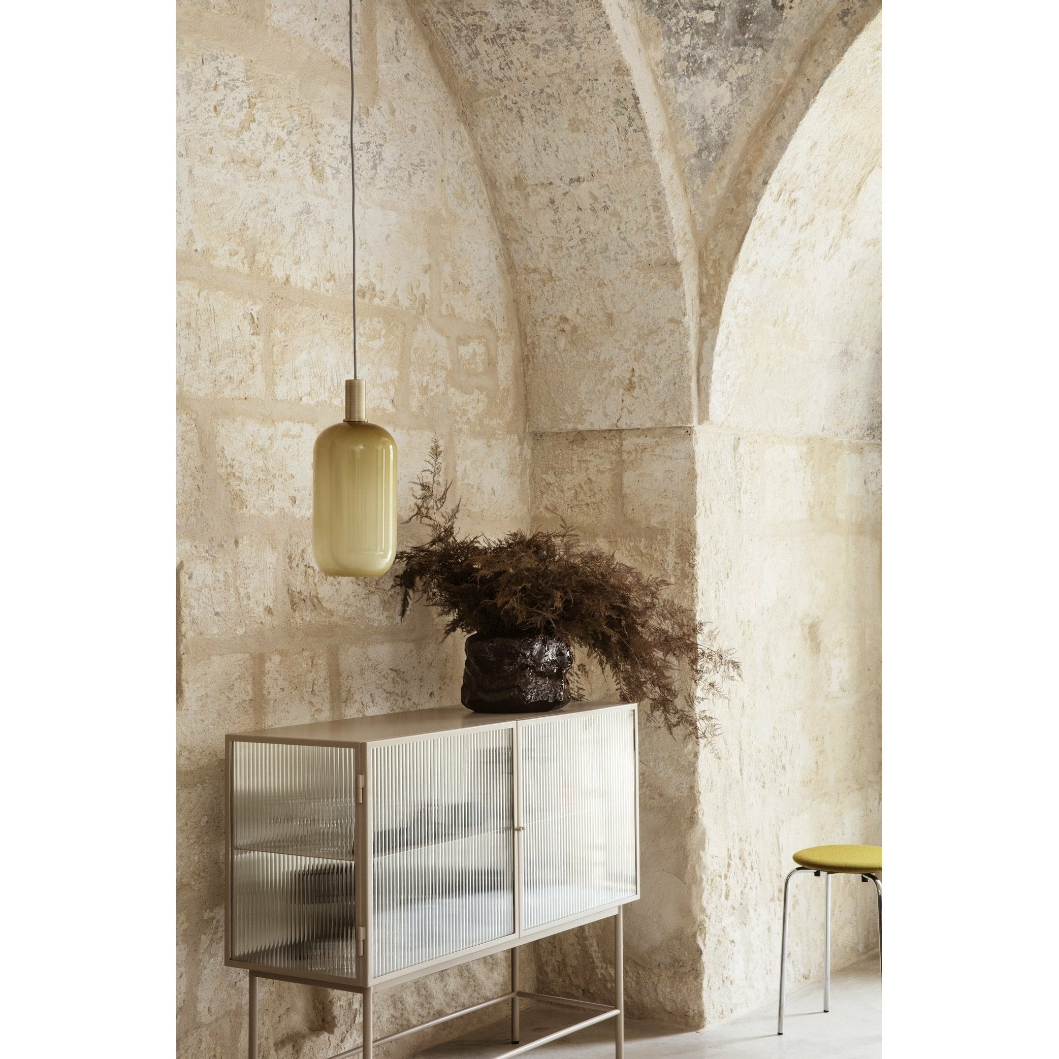 [product_category]-Ferm Living Opal Lampshade, Southern Moss-Ferm Living-5704723256731-1101732835-FER-2