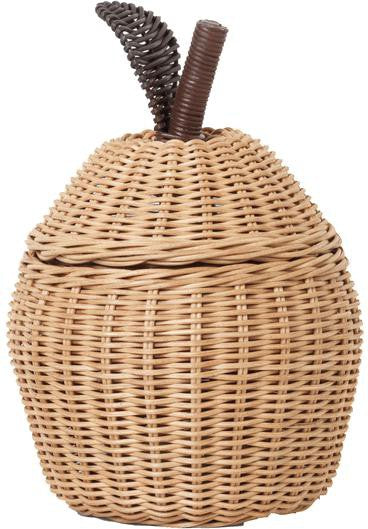 [product_category]-Ferm Living Pear Basket Braided, Small-Ferm Living-5704723031314-100173206-FER-1