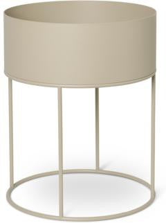 [product_category]-Ferm Living Plant Box Cashmere, Round-Ferm Living-5704723033097-100183693-FER-1