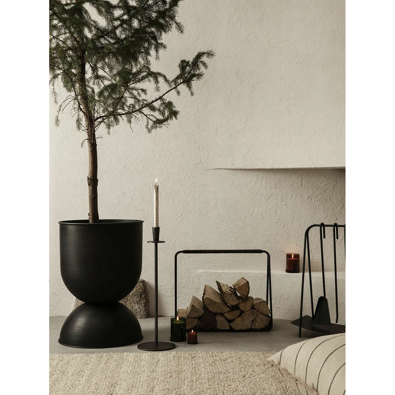 [product_category]-Ferm Living Port Wood Basket, Black-Ferm Living-5704723261766-1104263210-FER-4