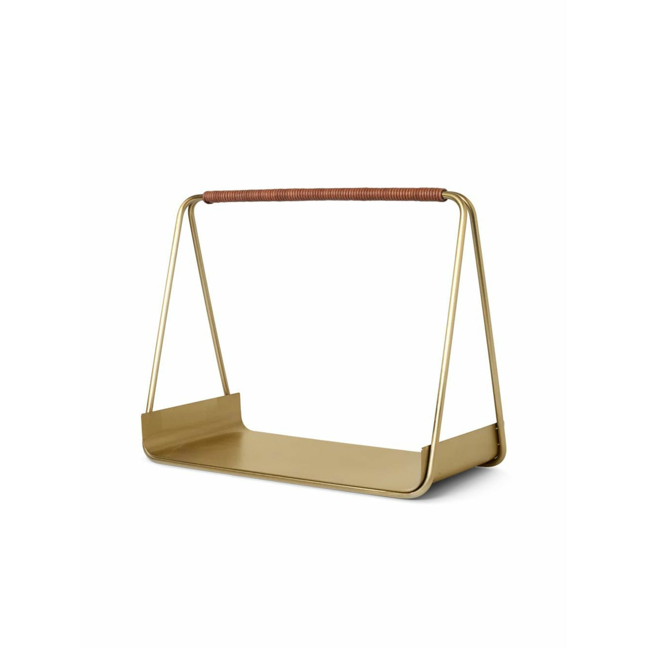 [product_category]-Ferm Living Port Wood Basket, Brass-Ferm Living-5704723261773-1104263211-FER-2