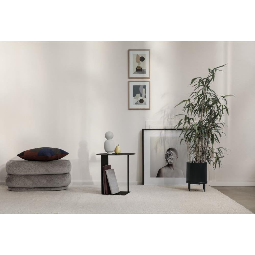 [product_category]-Ferm Living Pouf Oval Stool Fadet Velvet Forest 3, Medium-Ferm Living-5704723031093-100227669-FER-2