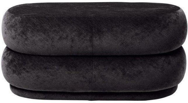 [product_category]-Ferm Living Pouf Oval Stool Fadet Velvet Mocca 6, Medium-Ferm Living-5704723031109-100227670-FER-1