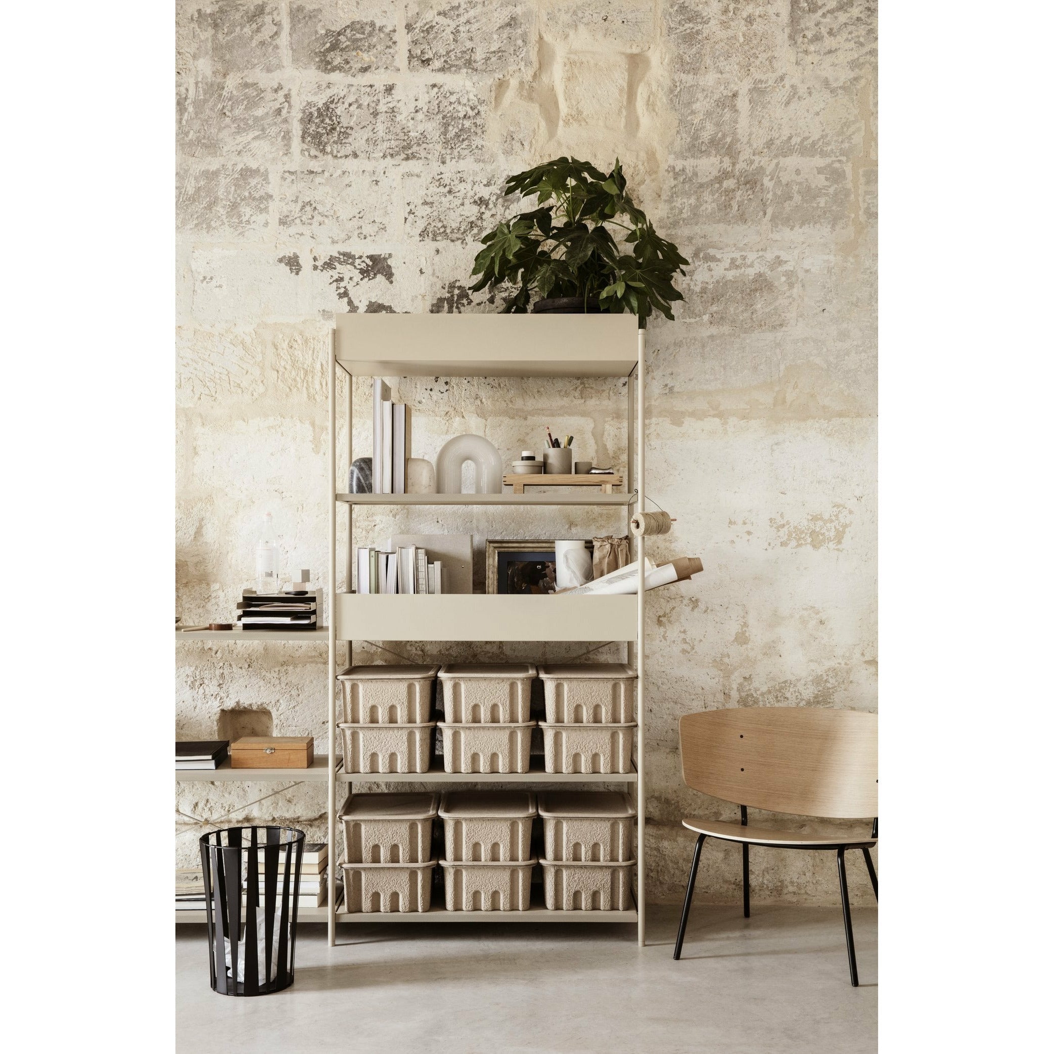 [product_category]-Ferm Living Punctual Side Panel For 6 Shelves, Cashmere-Ferm Living-5704723255789-110078693-FER-3