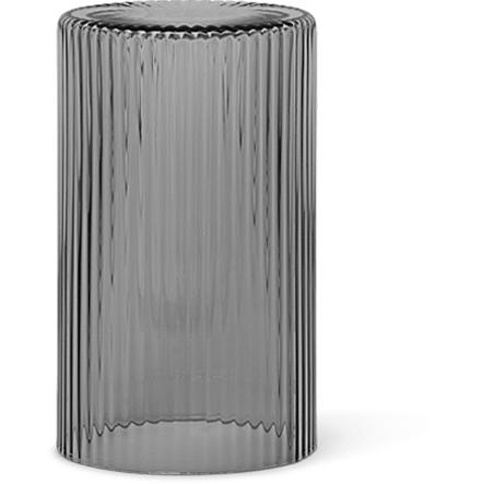 [product_category]-Ferm Living Ripple Glass/Lid, Smoked Grey-Ferm Living-5704723270294-1104264063-FER-1