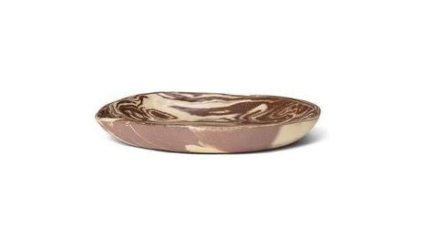 [product_category]-Ferm Living Ryu Platter 18.5 Cm, Sand/Brown-Ferm Living-5704723312277-1104268261-FER-1