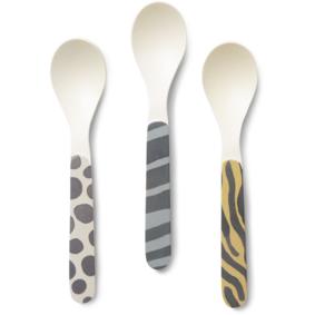 Ferm Living Safari bambus ske, 3 stk.