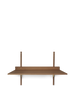 Ferm Living Sector Desk Smoked Oak/Brass