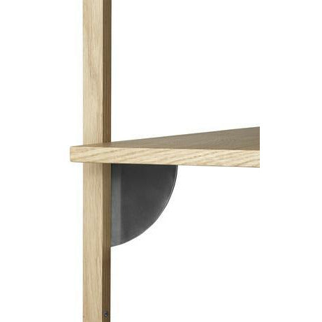 [product_category]-Ferm Living Sector Shelf Natural Oak/Black Brass, 54cm-Ferm Living-5704723258421-1103422859-FER-2