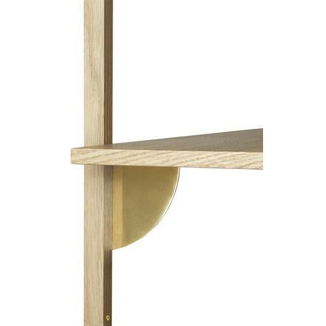 [product_category]-Ferm Living Sector Shelf Natural Oak/Brass, 54cm-Ferm Living-5704723258391-1103392852-FER-2