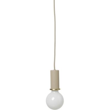 [product_category]-Ferm Living Socket Suspension Lamp Cashmere, 10cm-Ferm Living-5704723033271-100295693-FER-3