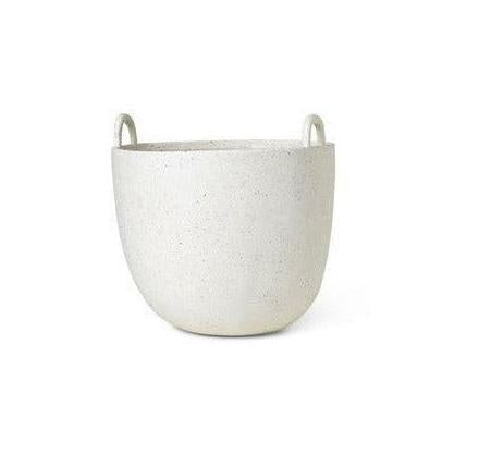 [product_category]-Ferm Living Speckle Flowerpot Off White, 30cm-Ferm Living-5704723257295-110229202-FER-1