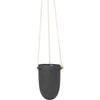 Ferm Living Speckle Pot Small, Dark Grey