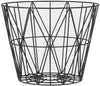 Ferm Living Gevindkurv sort, Ø60cm