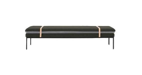 [product_category]-Ferm Living Turn Day Bed Wool, Dark Green-Ferm Living-5704723017493-9534-FER-1
