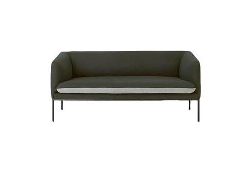[product_category]-Ferm Living Turn Sofa 2 Wool , Seat Light Grey-Ferm Living-5704723017370-9528-FER-1