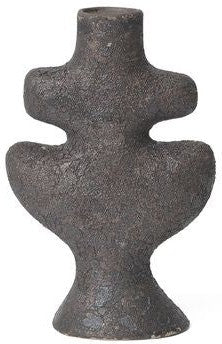 [product_category]-Ferm Living Yara Candle Holder Small, Rustic Iron-Ferm Living-5704723311539-1104268187-FER-1