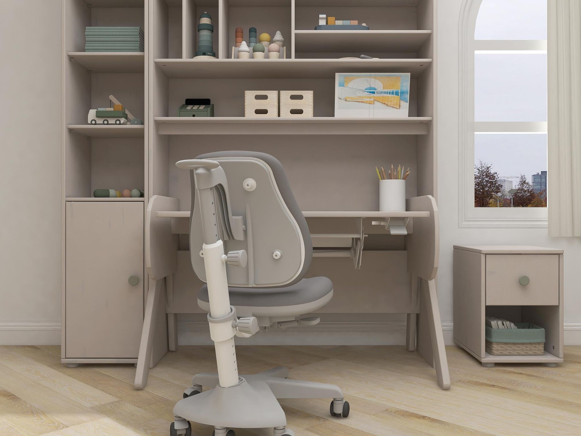 [product_category]-FLEXA Chest with 1 drawer-FLEXA-5706459146539-81-36101-506-FLE-4
