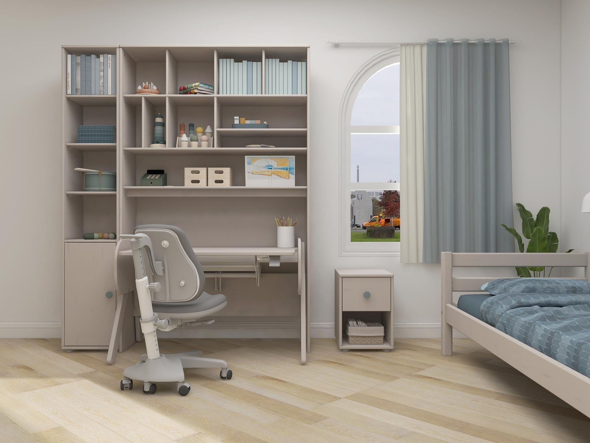 [product_category]-FLEXA Chest with 1 drawer-FLEXA-5706459146546-81-36101-507-FLE-2
