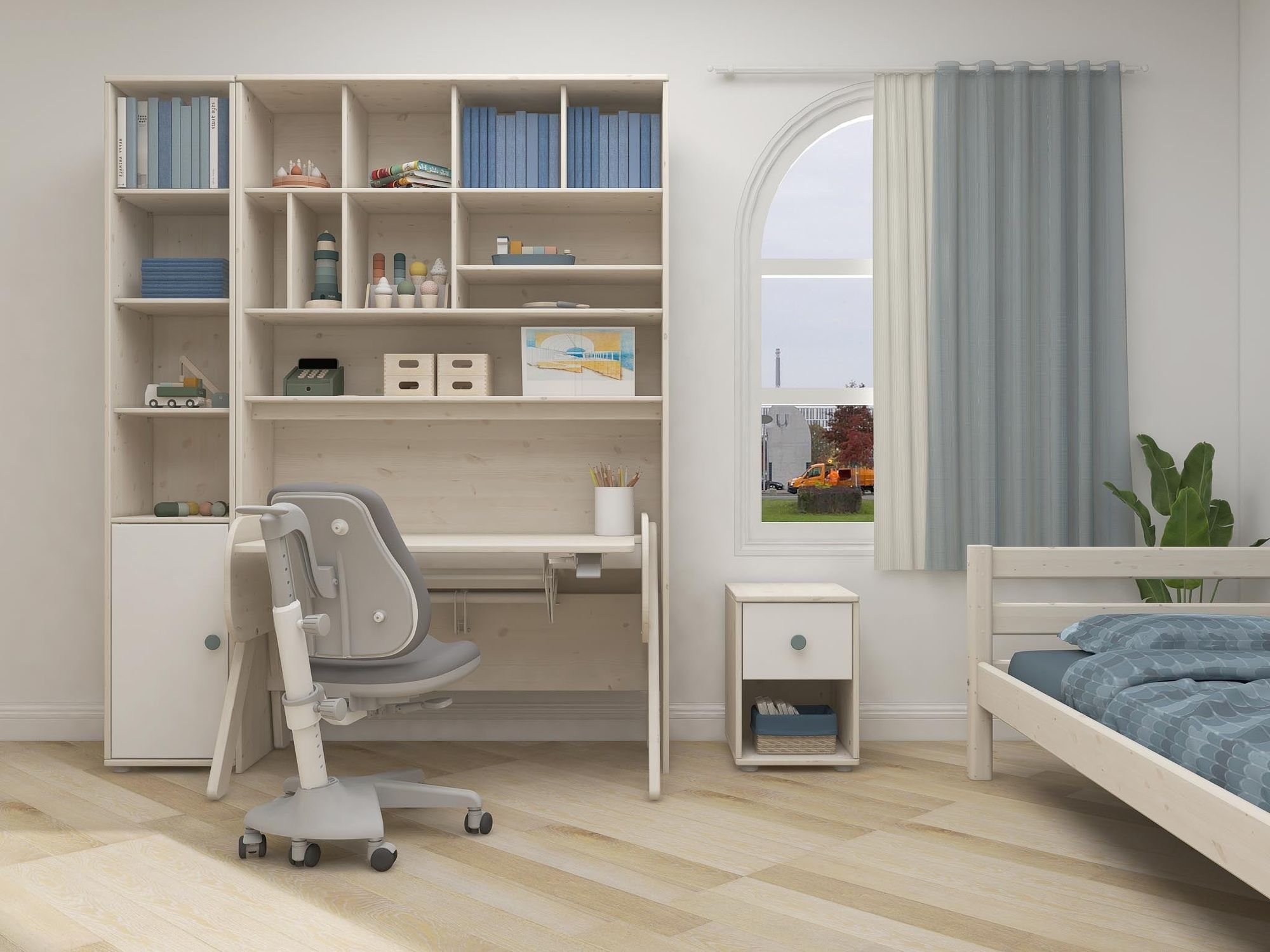 [product_category]-FLEXA Chest with 1 drawer-FLEXA-5706459146577-81-36101-510-FLE-2