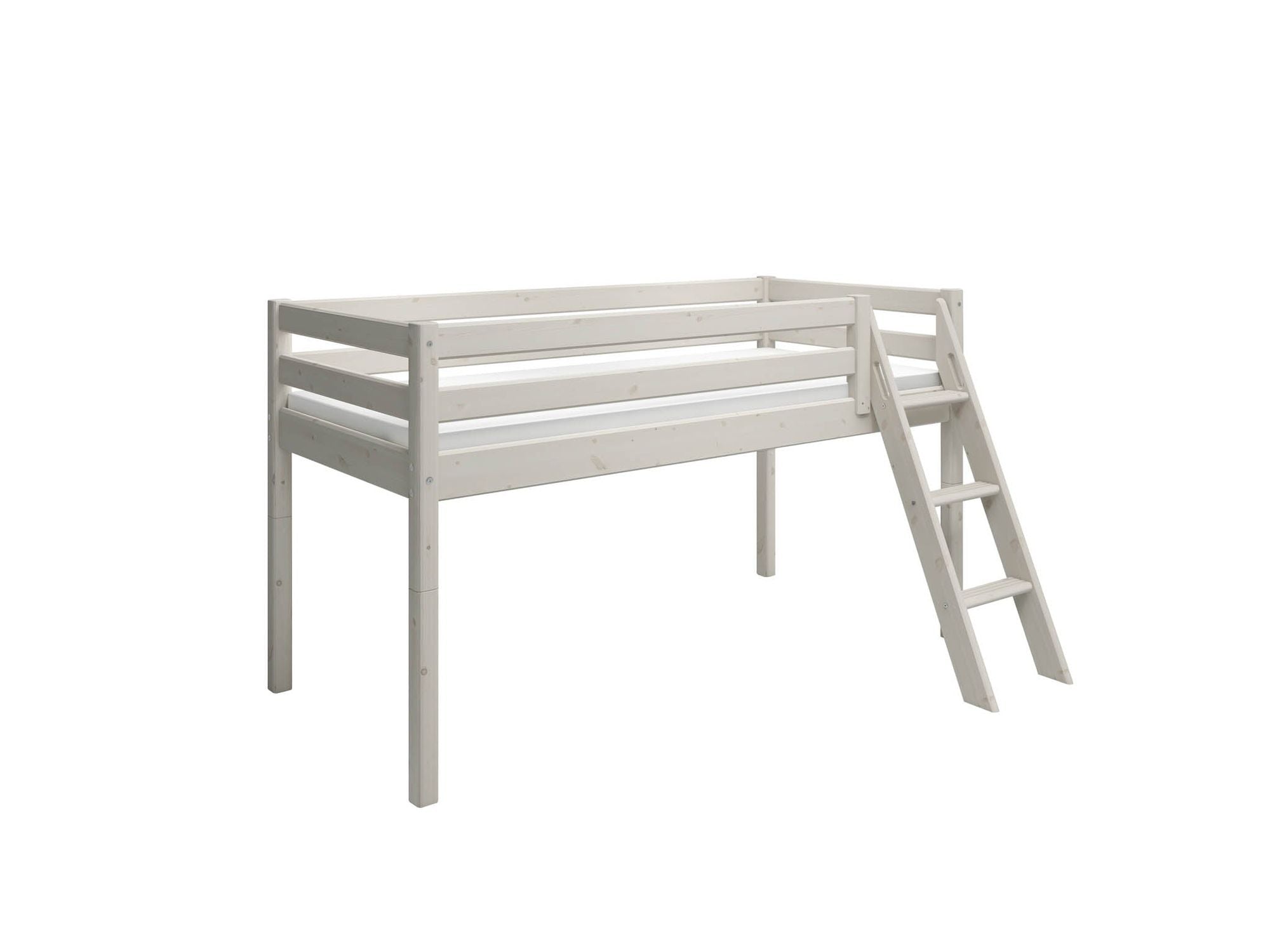 [product_category]-FLEXA Mid-high bed w. slanting ladder-FLEXA-5706459068756-90-10308-2-01-FLE-10