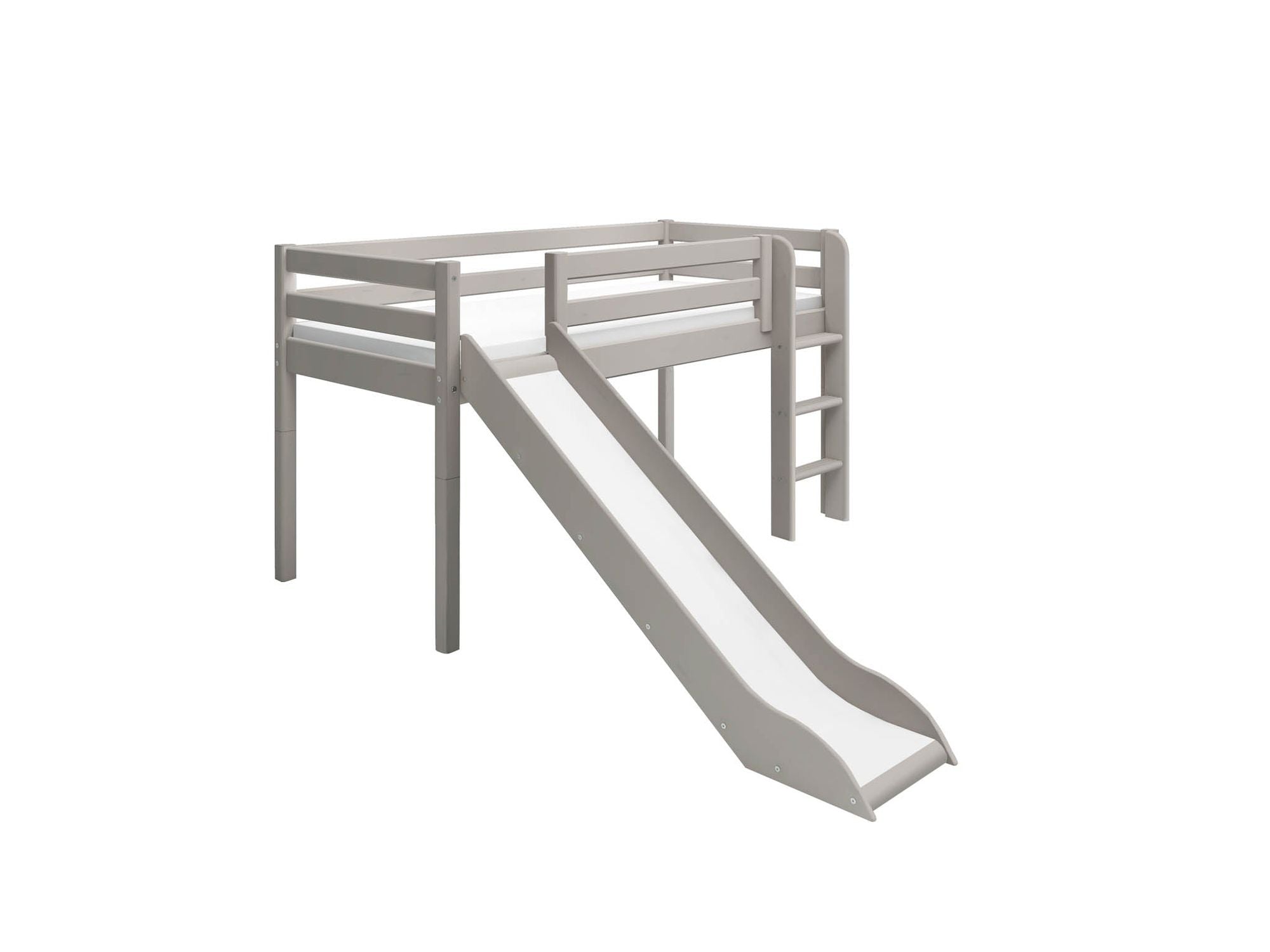 [product_category]-FLEXA Mid-high bed w. straight ladder and slide-FLEXA-5706459123233-90-10114-3-01-FLE-9