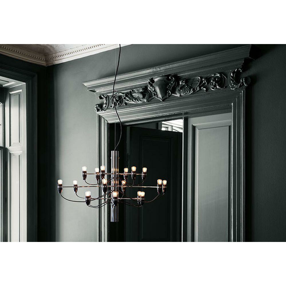 [product_category]-Flos 2097/18 Clear Chandelier, Brass-Flos-8059607000410-A1352059-FLO-4