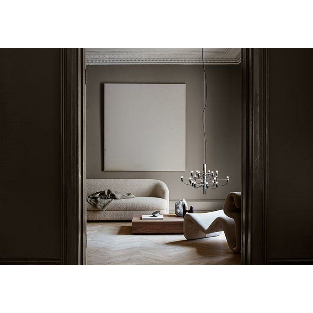 [product_category]-Flos 2097/18 Frosted Chandelier, Black Matt-Flos-8059607000366-A1351031-FLO-4
