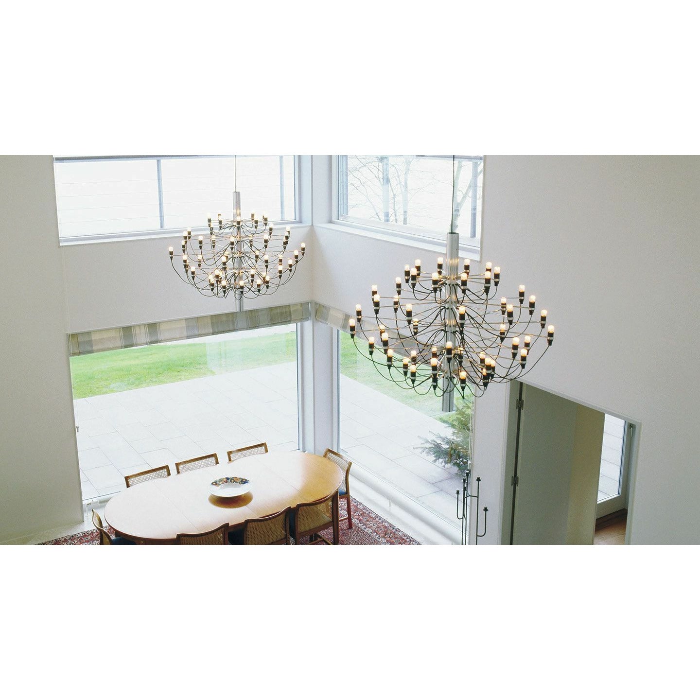 [product_category]-Flos 2097/30 Frosted Chandelier, Brass-Flos-8059607000021-A1401059-FLO-2