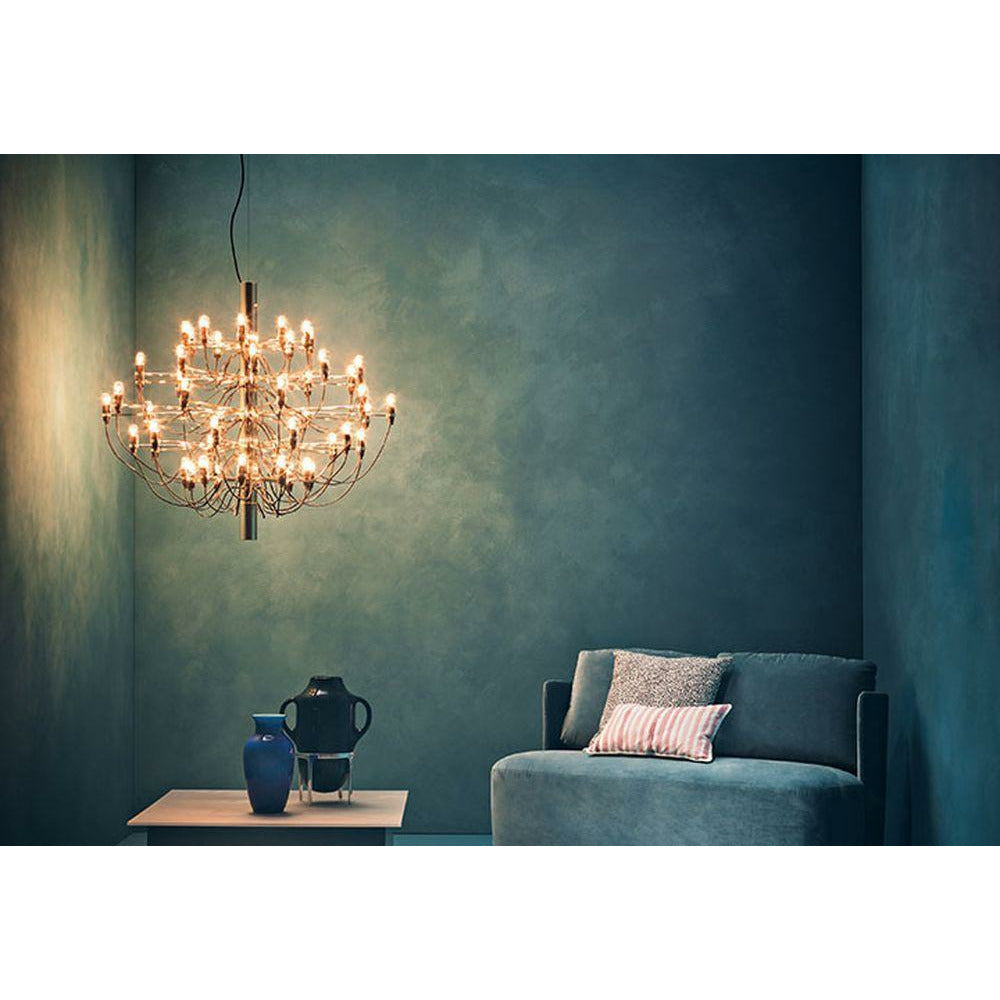 [product_category]-Flos 2097/50 Frosted Chandelier, Brass-Flos-8059607000472-A1501059-FLO-4
