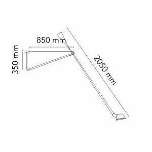 [product_category]-Flos 265 Wall Lamp, Black-Flos-8059607012277-A0300030-FLO-5