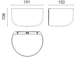 [product_category]-Flos Bellhop Wall Lamp, White-Flos-8059607606766-F1080009-FLO-4