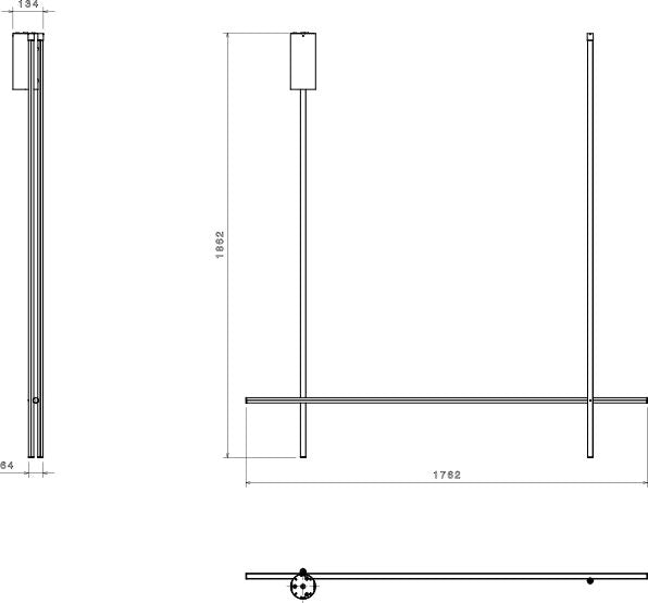 [product_category]-Flos Coordinates C2 Long Ceiling Lamp, Argent-Flos-8059607038253-F1866033-FLO-4