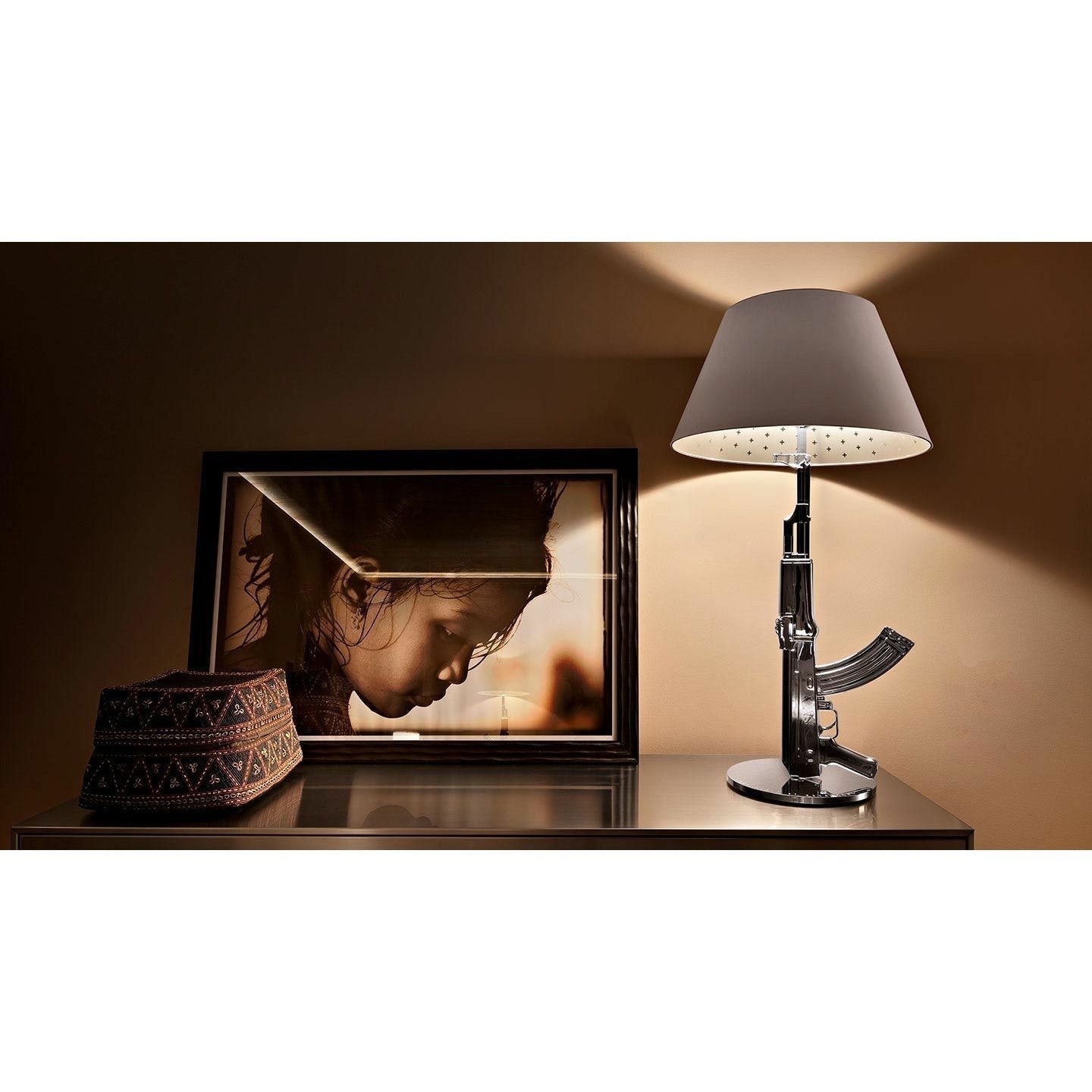[product_category]-Flos Guns Table Lamp, Gold/Black-Flos-8059607002131-F2954000-FLO-2